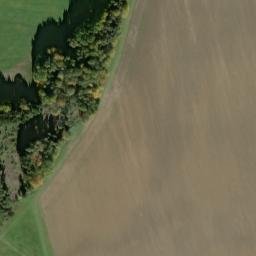 Satellite imagery of [Stráž-Olešná] church sanctus t., CZ