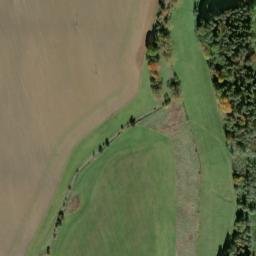 Satellite imagery of [Stráž-Olešná] church sanctus t., CZ