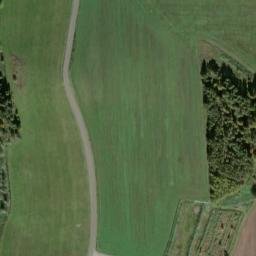 Satellite imagery of [Stráž-Olešná] church sanctus t., CZ