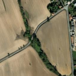 Satellite imagery of mental hospital [Dobřany] church t., CZ