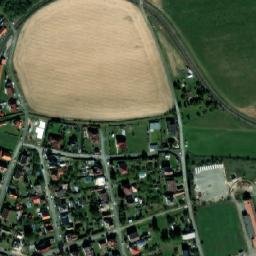 Satellite imagery of [Nezvěstice] church t., CZ