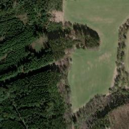 Satellite imagery of Vojna [Lazsko] memorial outlook t., CZ