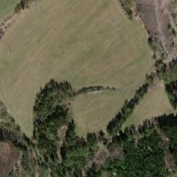 Satellite imagery of Vojna [Lazsko] memorial outlook t., CZ