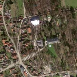 Satellite imagery of [Ratměřice] church t., CZ