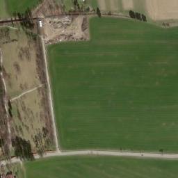 Satellite imagery of [Ratměřice] church t., CZ