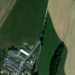 Satellite imagery of [Bělá nad Svitavou] church t., CZ