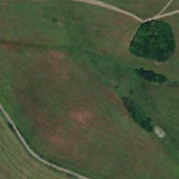 Satellite imagery of [Potštát-Horní Předměstí] cemetery church t., CZ