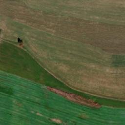 Satellite imagery of [Jindřichov u Hranic] church t., CZ