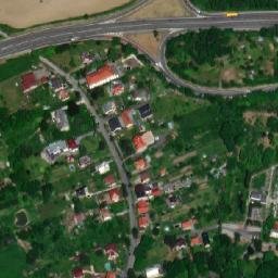 Satellite imagery of [Příbor] parish church t., CZ