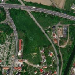 Satellite imagery of [Příbor] parish church t., CZ