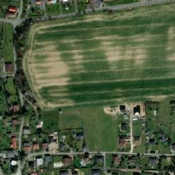 Satellite imagery of Stavebniny [Baška] former brick yard chimney, CZ