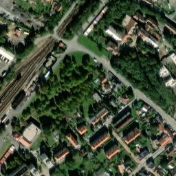 Satellite imagery of [Stod] church t., CZ