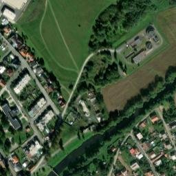 Satellite imagery of [Stod] church t., CZ