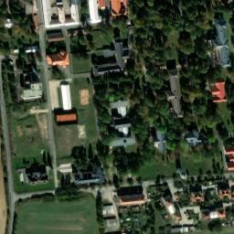 Satellite imagery of mental hospital [Dobřany] church t., CZ