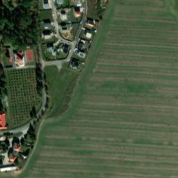 Satellite imagery of mental hospital [Dobřany] church t., CZ