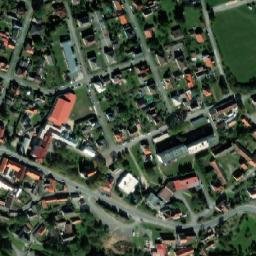 Satellite imagery of [Nezvěstice] church t., CZ