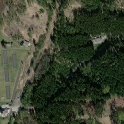 Satellite imagery of Vojna [Lazsko] memorial outlook t., CZ