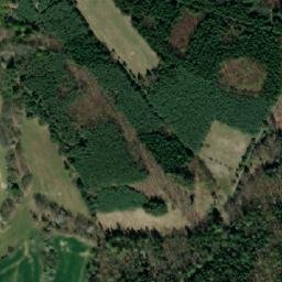 Satellite imagery of [Svatý Jan-Skrýšov] church t., CZ