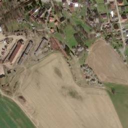 Satellite imagery of [Ratměřice] church t., CZ