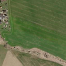Satellite imagery of [Ratměřice] church t., CZ