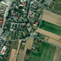 Satellite imagery of [Skrbeň] church t., CZ