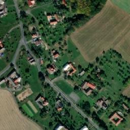 Satellite imagery of [Jindřichov u Hranic] church t., CZ