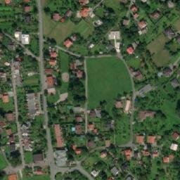 Satellite imagery of [Třinec-Oldřichovice] evangelic church t., CZ