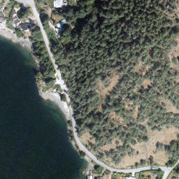 Satellite imagery of Pender Hill, CA