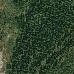 Satellite imagery of Serna Peak, CA