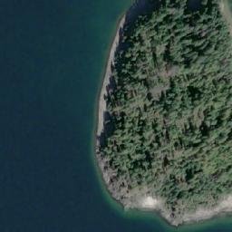 Satellite imagery of Sawmill Point, CA