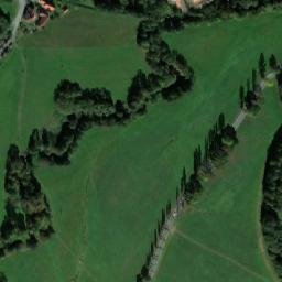 Satellite imagery of [Nezvěstice] church t., CZ
