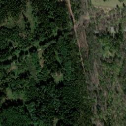 Satellite imagery of Vojna [Lazsko] memorial outlook t., CZ