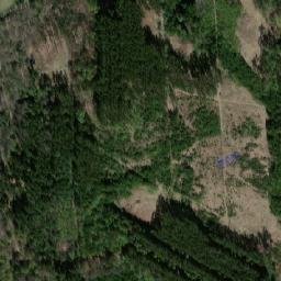Satellite imagery of Vojna [Lazsko] memorial outlook t., CZ