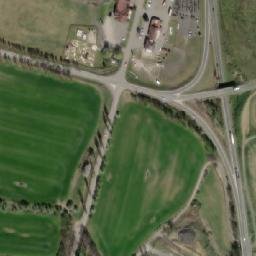 Satellite imagery of [Milín] church t., CZ