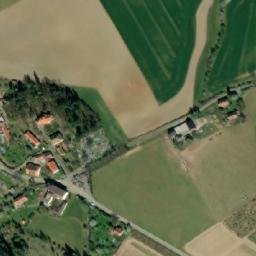 Satellite imagery of [Svatý Jan-Skrýšov] church t., CZ