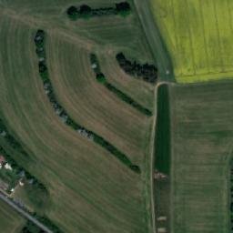 Satellite imagery of [Křivsoudov] church t., CZ