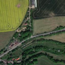 Satellite imagery of [Křivsoudov] church t., CZ