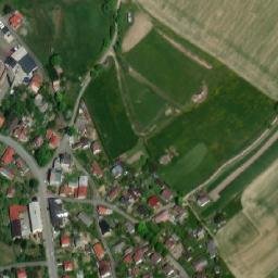 Satellite imagery of [Škrdlovice] chapel t., CZ