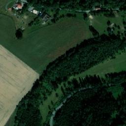 Satellite imagery of [Bělá nad Svitavou] church t., CZ