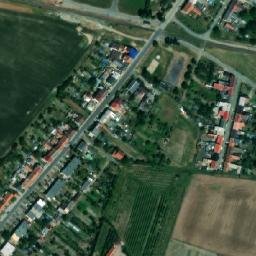Satellite imagery of [Skrbeň] church t., CZ