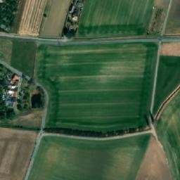 Satellite imagery of [Skrbeň] church t., CZ