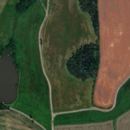 Satellite imagery of [Partutovice] water t., CZ