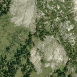 Satellite imagery of Llama Peak, CA