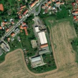 Satellite imagery of [Stod] church t., CZ