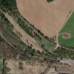 Satellite imagery of Stříbrný [Lazsko] chapel sanctus t., CZ