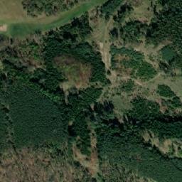 Satellite imagery of [Svatý Jan-Skrýšov] church t., CZ