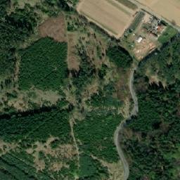 Satellite imagery of [Svatý Jan-Skrýšov] church t., CZ