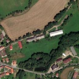 Satellite imagery of [Votice-Martinice] church t., CZ