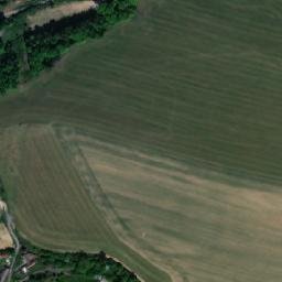 Satellite imagery of [Křivsoudov] church t., CZ