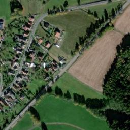 Satellite imagery of [Dolní Město] church sanctus t., CZ